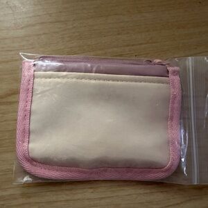 Pink and Cream Small Pouch